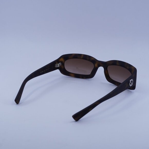 Gucci GG1786S 002 Sunglasses Dark Havana Rectangle Frame, Brown Lenses main image 4